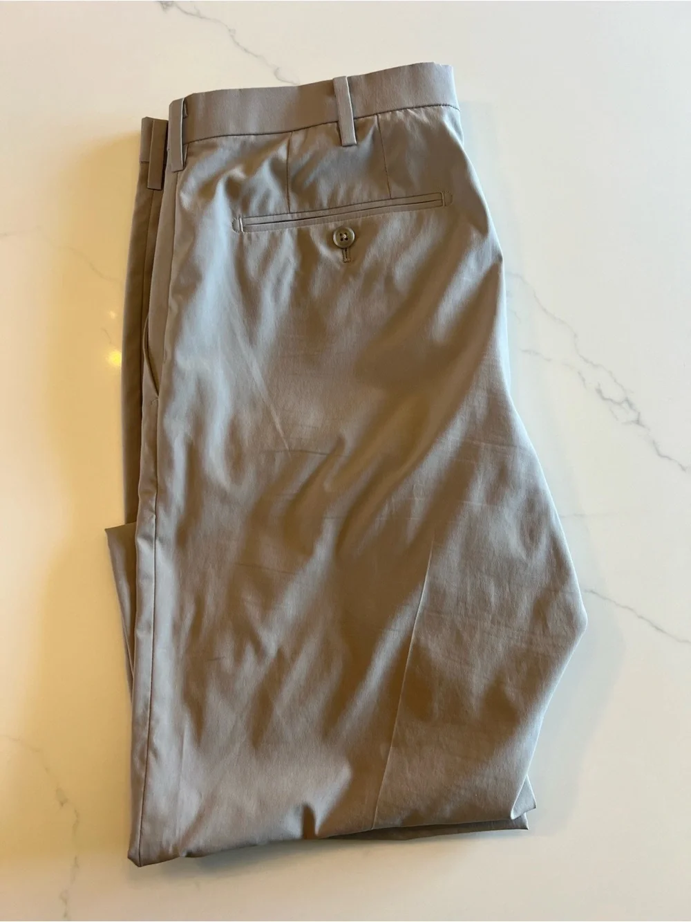 Uniqlo Miracle Air Pants (Cotton Like) 34/30 Beige